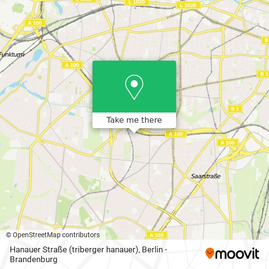 Hanauer Straße (triberger hanauer) map