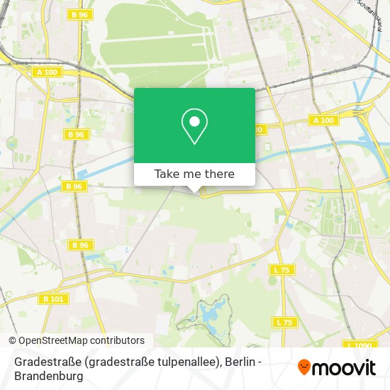 Gradestraße (gradestraße tulpenallee) map