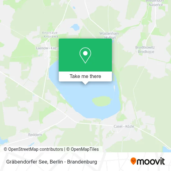 Gräbendorfer See map