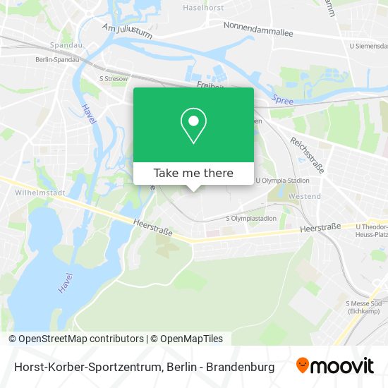 Карта Horst-Korber-Sportzentrum