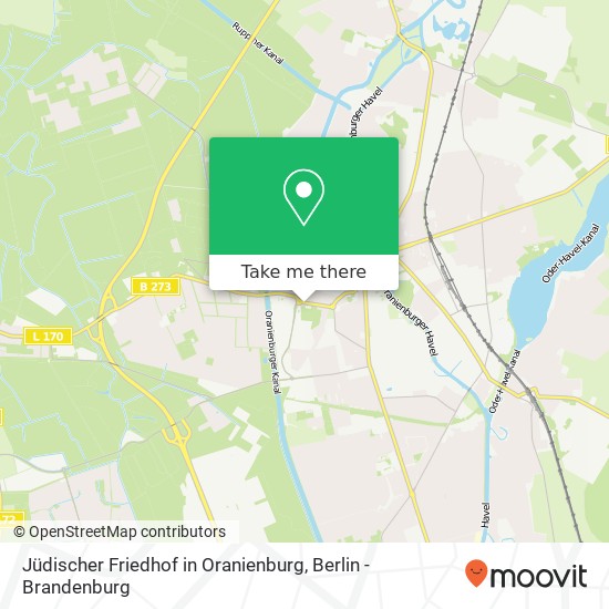 Jüdischer Friedhof in Oranienburg, Kremmener Straße map