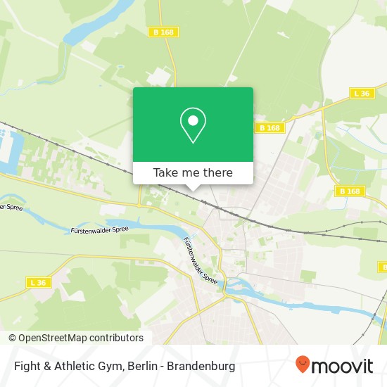 Карта Fight & Athletic Gym, Julius-Pintsch-Ring 11