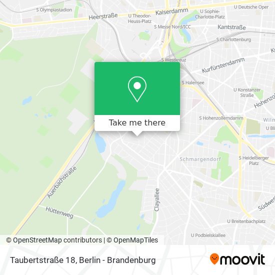 Taubertstraße 18 map