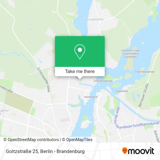 Goltzstraße 25 map