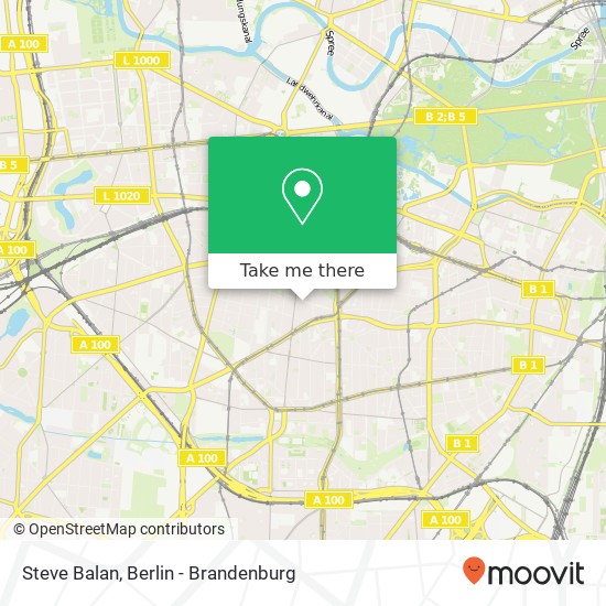 Steve Balan, Pariser Straße 51 map