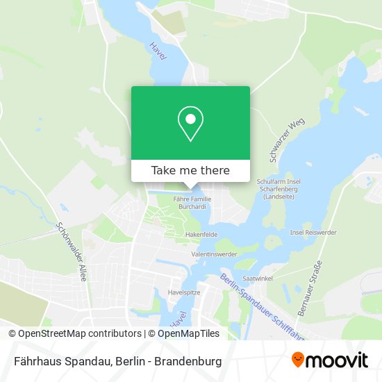 Fährhaus Spandau map