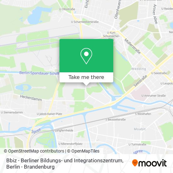 Bbiz - Berliner Bildungs- und Integrationszentrum map