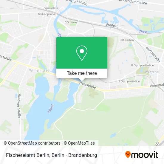 Карта Fischereiamt Berlin