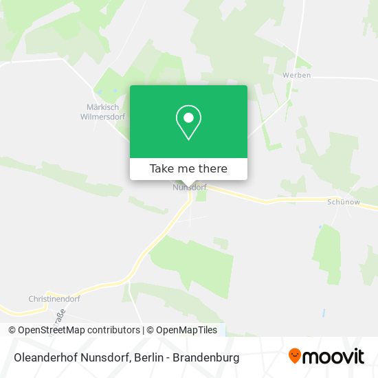 Oleanderhof Nunsdorf map