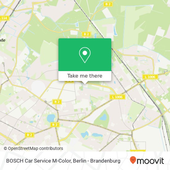 BOSCH Car Service M-Color, Saaler Bogen 3 map