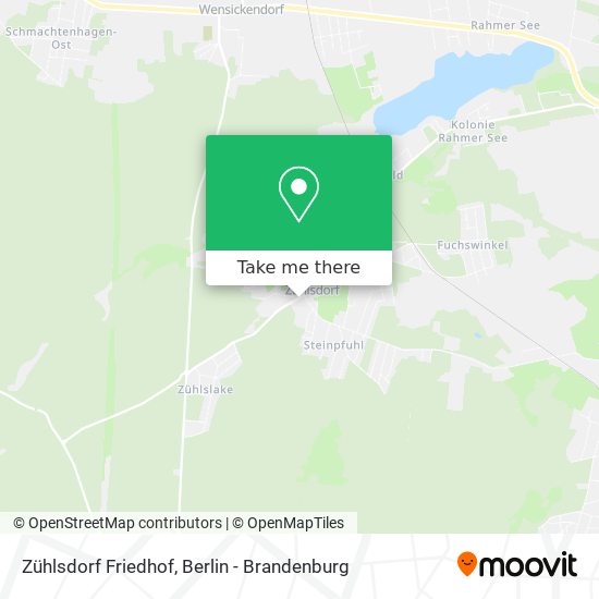 Zühlsdorf Friedhof map