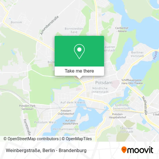 Карта Weinbergstraße