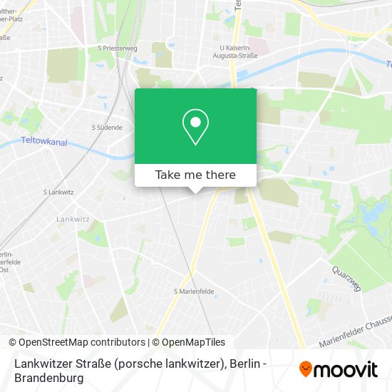 Lankwitzer Straße (porsche lankwitzer) map