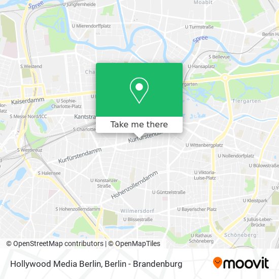 Hollywood Media Berlin map