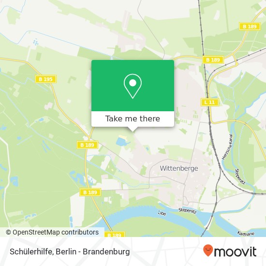 Карта Schülerhilfe, Gehrenweg