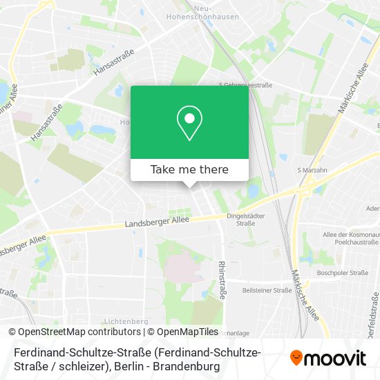 Ferdinand-Schultze-Straße map