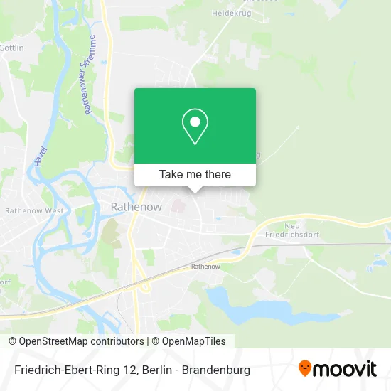 Friedrich-Ebert-Ring 12 map