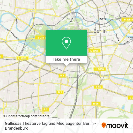 Карта Gallissas Theaterverlag und Mediaagentur