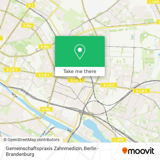 Gemeinschaftspraxis Zahnmedizin map