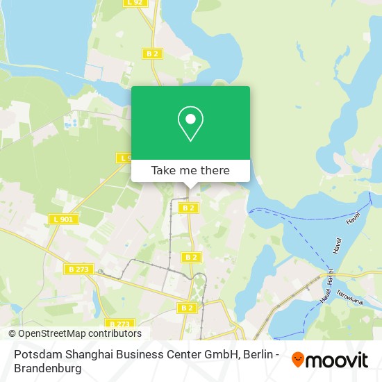 Potsdam Shanghai Business Center GmbH map