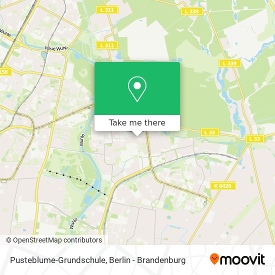 Карта Pusteblume-Grundschule