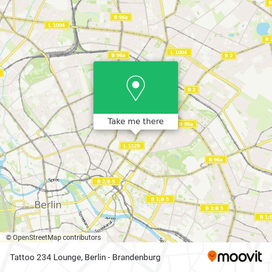 Карта Tattoo 234 Lounge