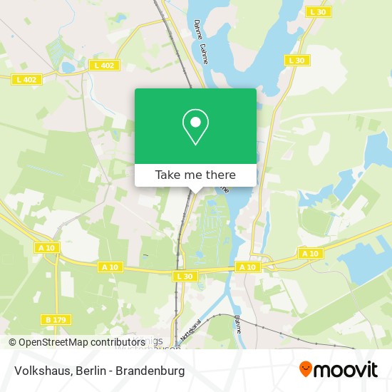 Volkshaus map
