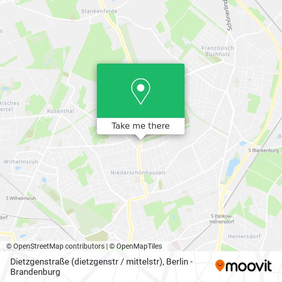 Dietzgenstraße (dietzgenstr / mittelstr) map