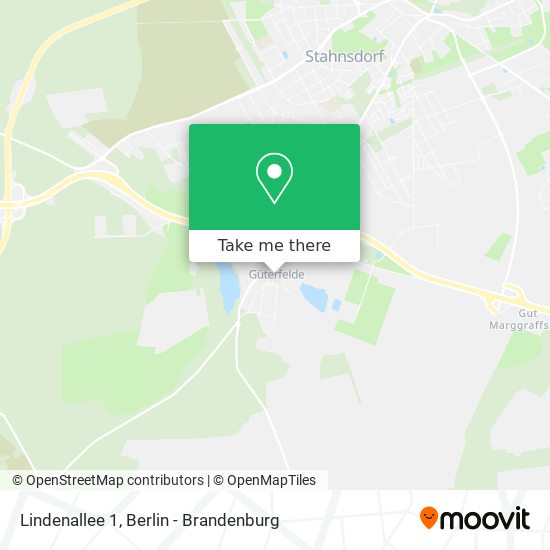 Lindenallee 1 map