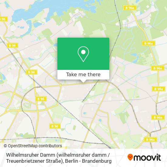 Wilhelmsruher Damm (wilhelmsruher damm / Treuenbrietzener Straße) map