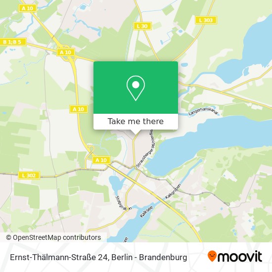 Карта Ernst-Thälmann-Straße 24