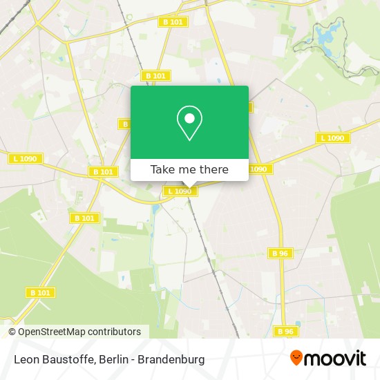 Leon Baustoffe map