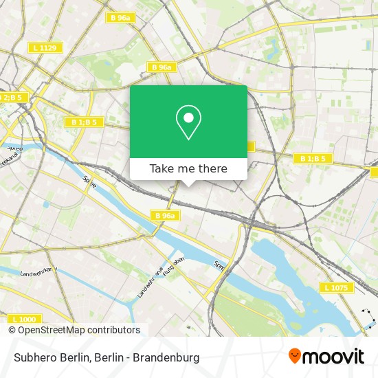 Карта Subhero Berlin