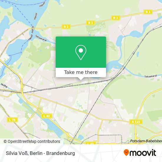 Silvia Voß map