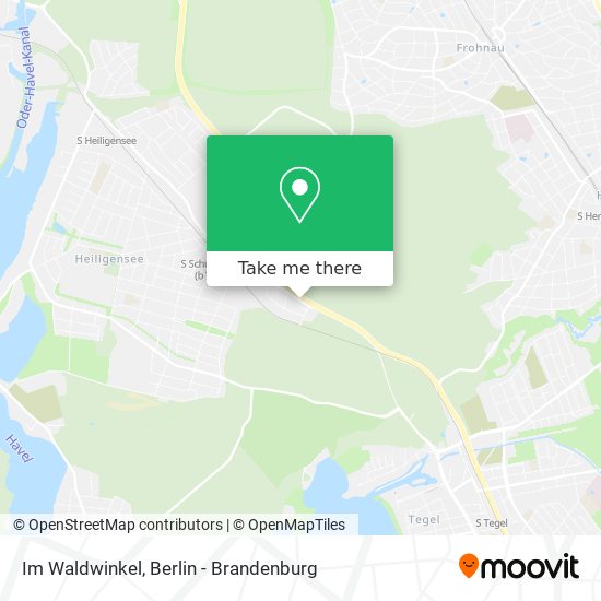 Im Waldwinkel map