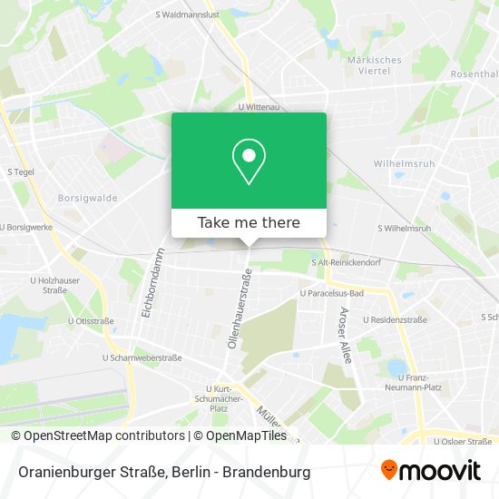 Карта Oranienburger Straße