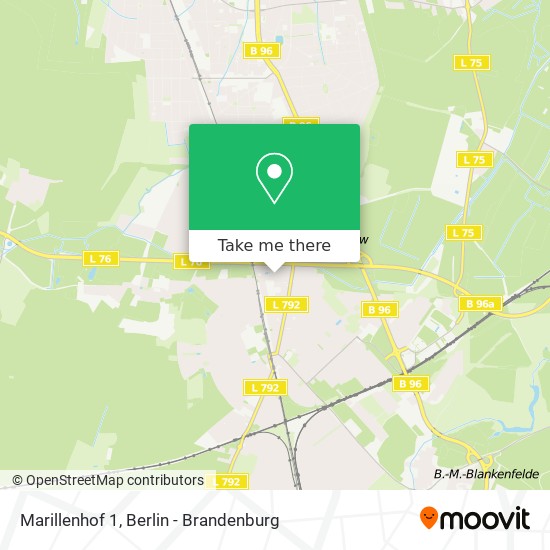 Marillenhof 1 map