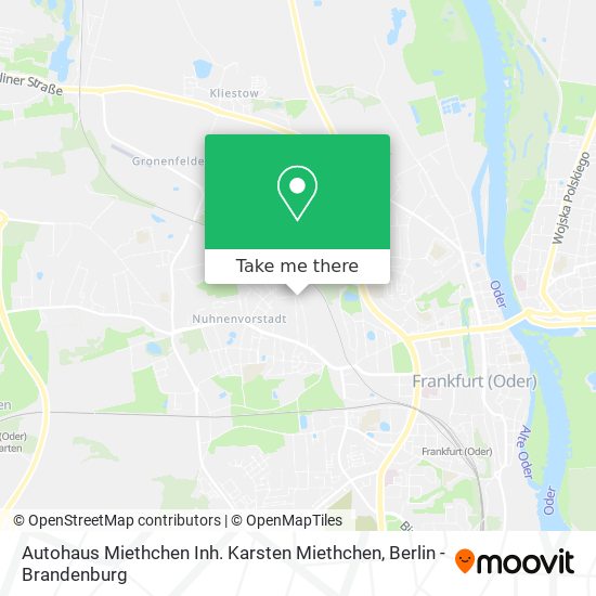 Autohaus Miethchen Inh. Karsten Miethchen map