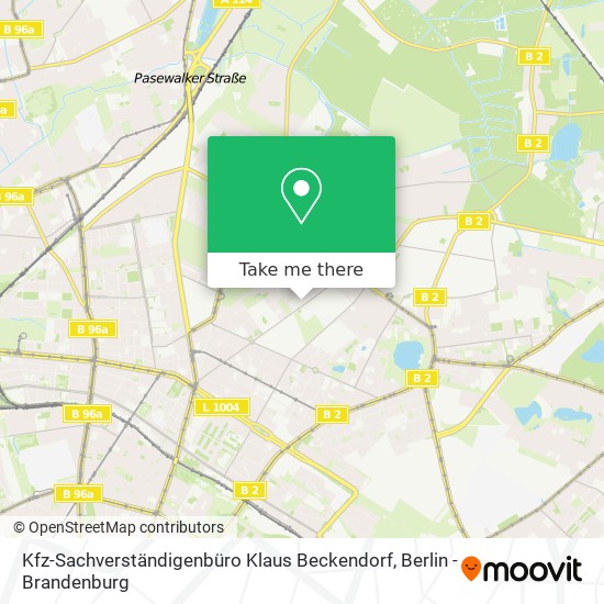 Kfz-Sachverständigenbüro Klaus Beckendorf map
