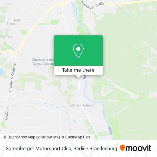 Spremberger Motorsport Club map