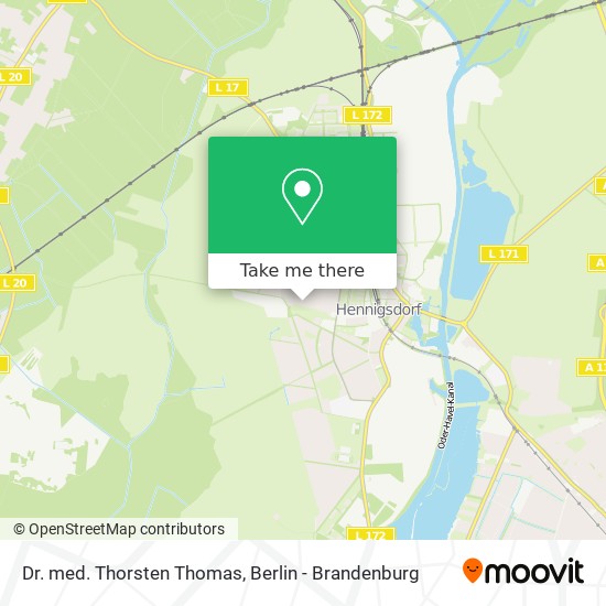 Dr. med. Thorsten Thomas map
