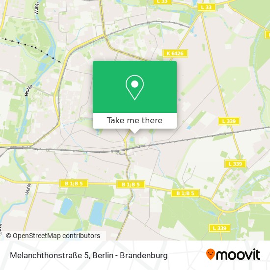 Melanchthonstraße 5 map