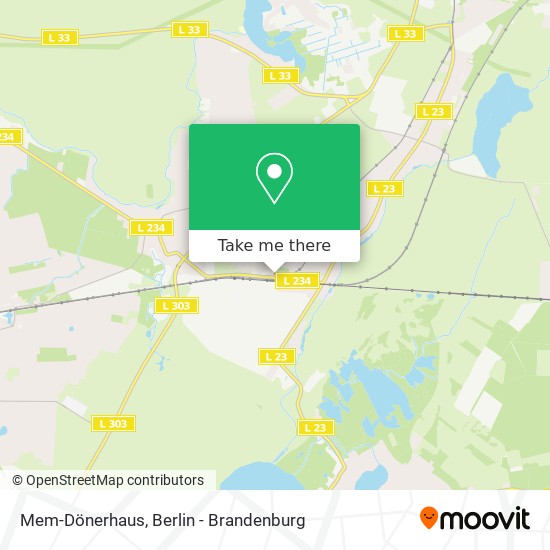 Mem-Dönerhaus map