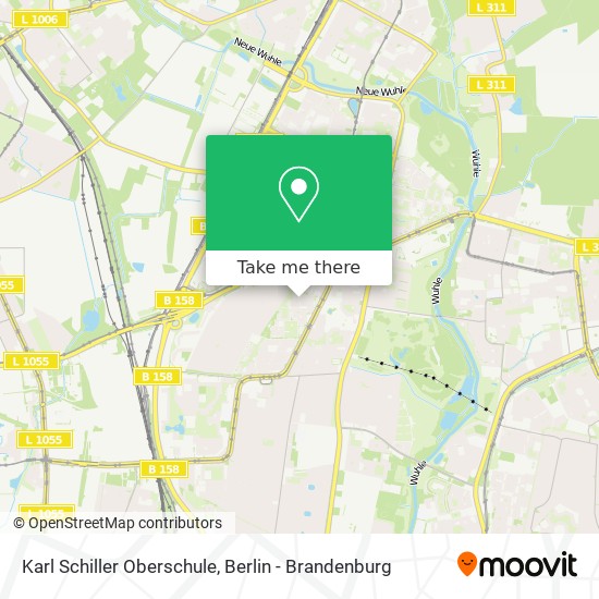Karl Schiller Oberschule map