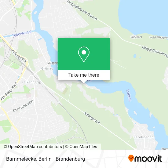 Карта Bammelecke