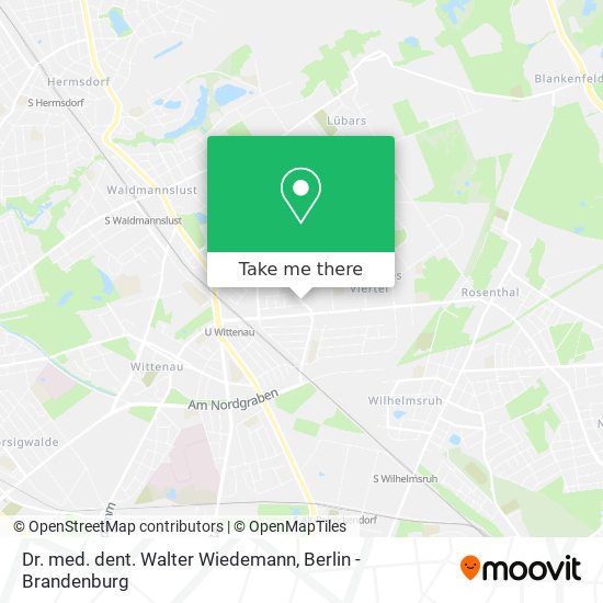 Dr. med. dent. Walter Wiedemann map