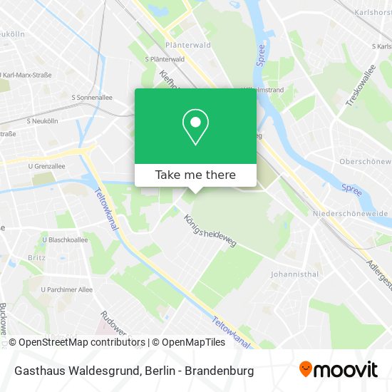Gasthaus Waldesgrund map
