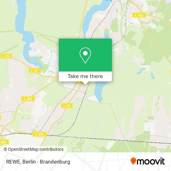 REWE map