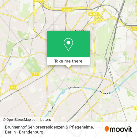 Карта Brunnenhof Seniorenresidenzen & Pflegeheime