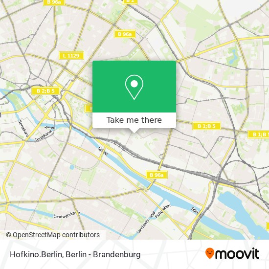 Hofkino.Berlin map